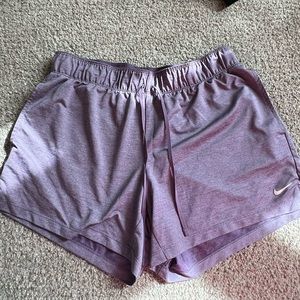 Nike Dri-Fit Attack Training Shorts Purple Large